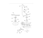 Frigidaire FDB1450CHS4A motor & pump diagram