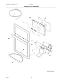 Controls & ice dispenser
