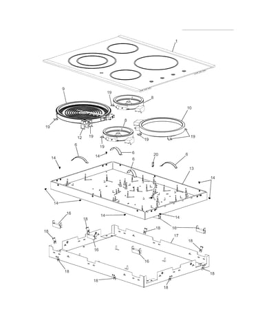 Main top/surface units