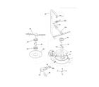 Frigidaire FFBD2404NW0A motor & pump diagram