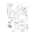 Frigidaire FFEF3019MSD body diagram