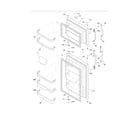 Frigidaire FFHT2126LK5 doors diagram
