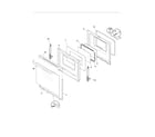 Tappan TEF351EWK door diagram