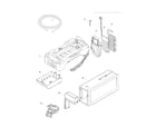 Frigidaire FGUB2642LP6 ice maker diagram