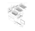 Electrolux E23BC78IPSB freezer drawer - basket diagram