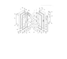 Electrolux E23BC78IPSB fresh food door diagram