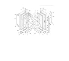 Electrolux EW28BS71ISF fresh food door diagram