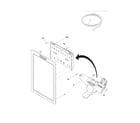 Electrolux EW28BS71ISF controls & ice dispenser diagram