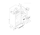 Frigidaire FFTR1715LBB cabinet diagram