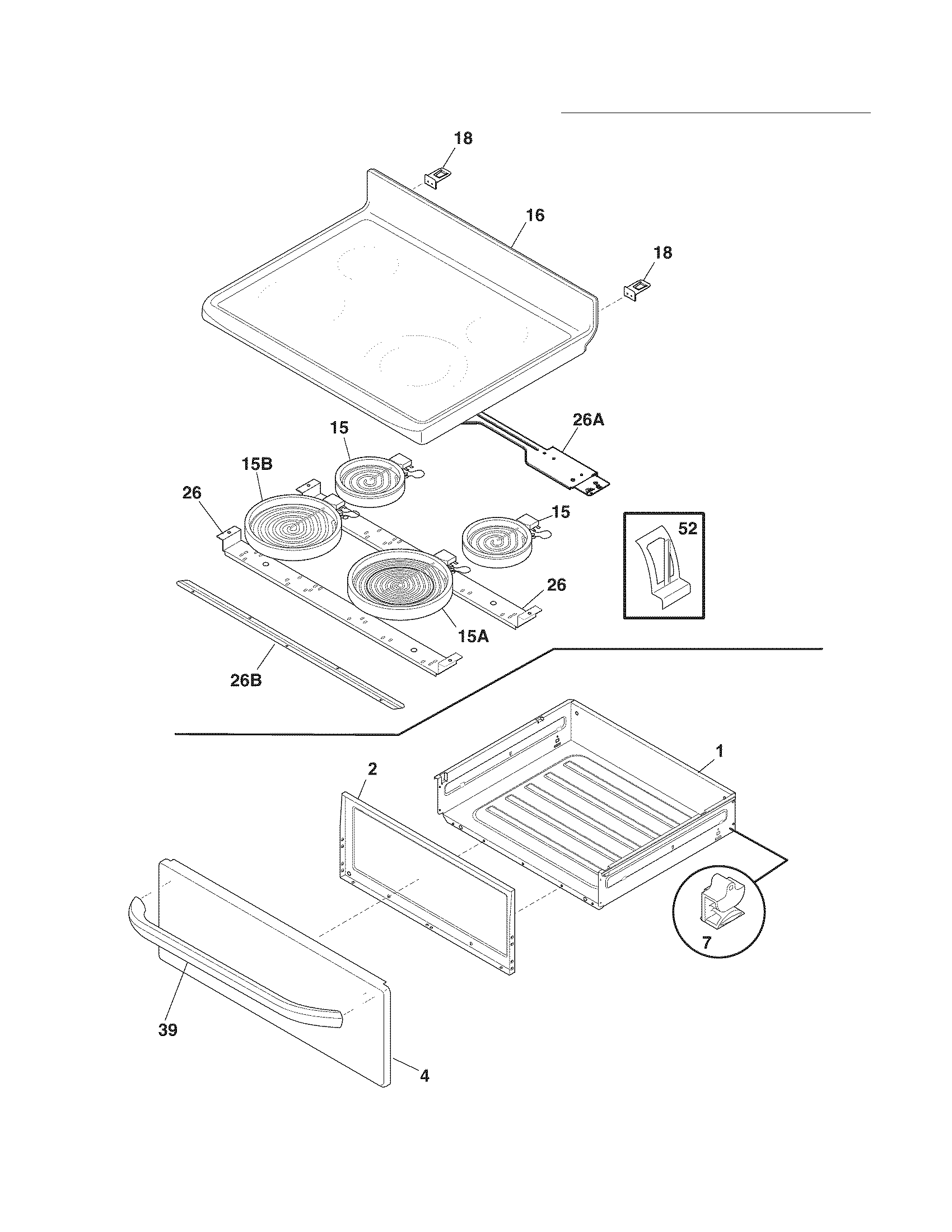 Top/drawer