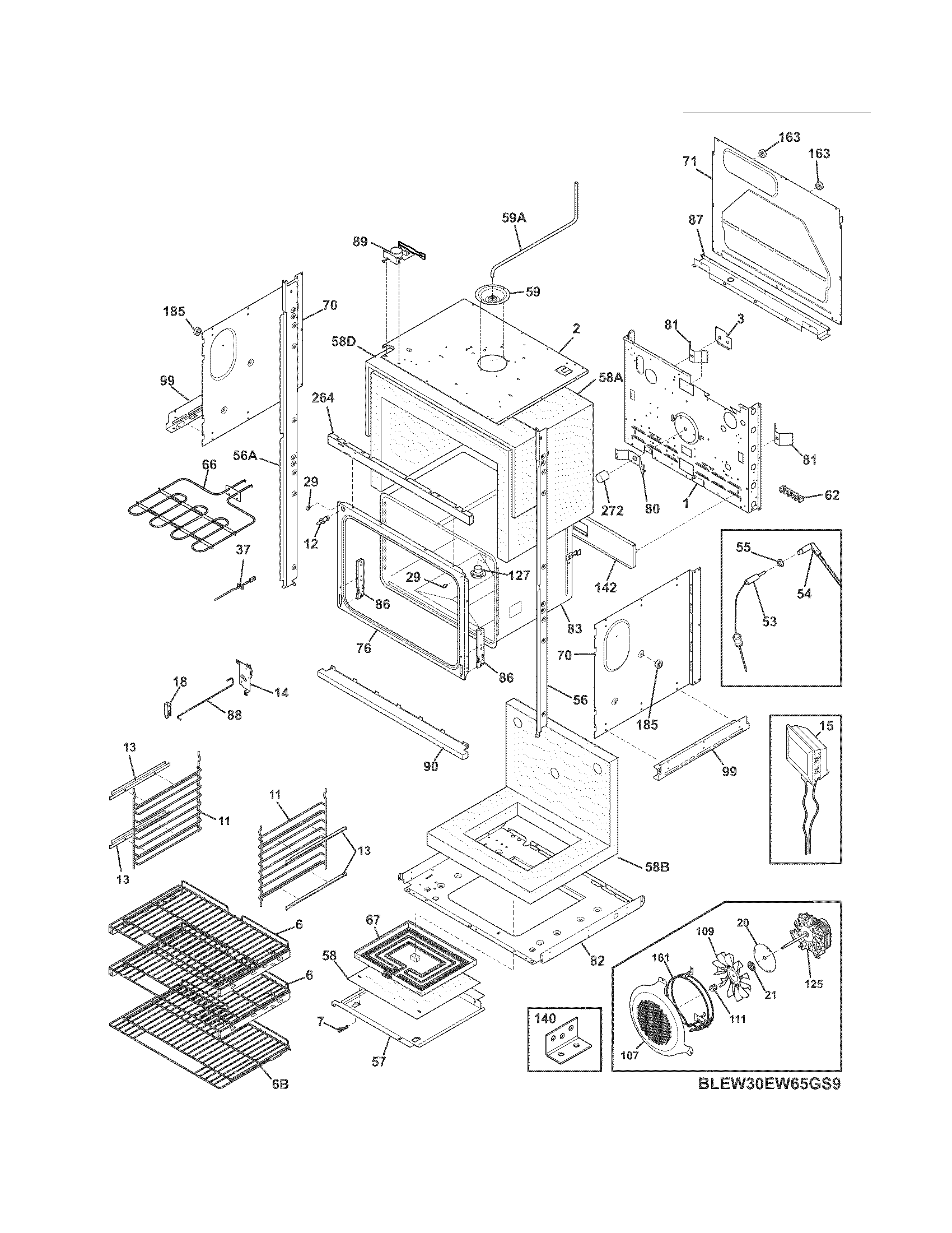 Lower oven
