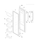 Refrigerator door