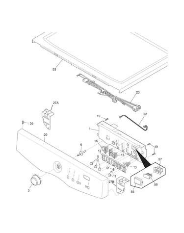 Controls/top panel