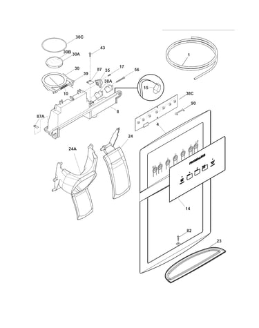 Ice & water dispenser