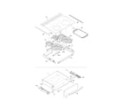 Kenmore Elite 79041059101 top/drawer diagram