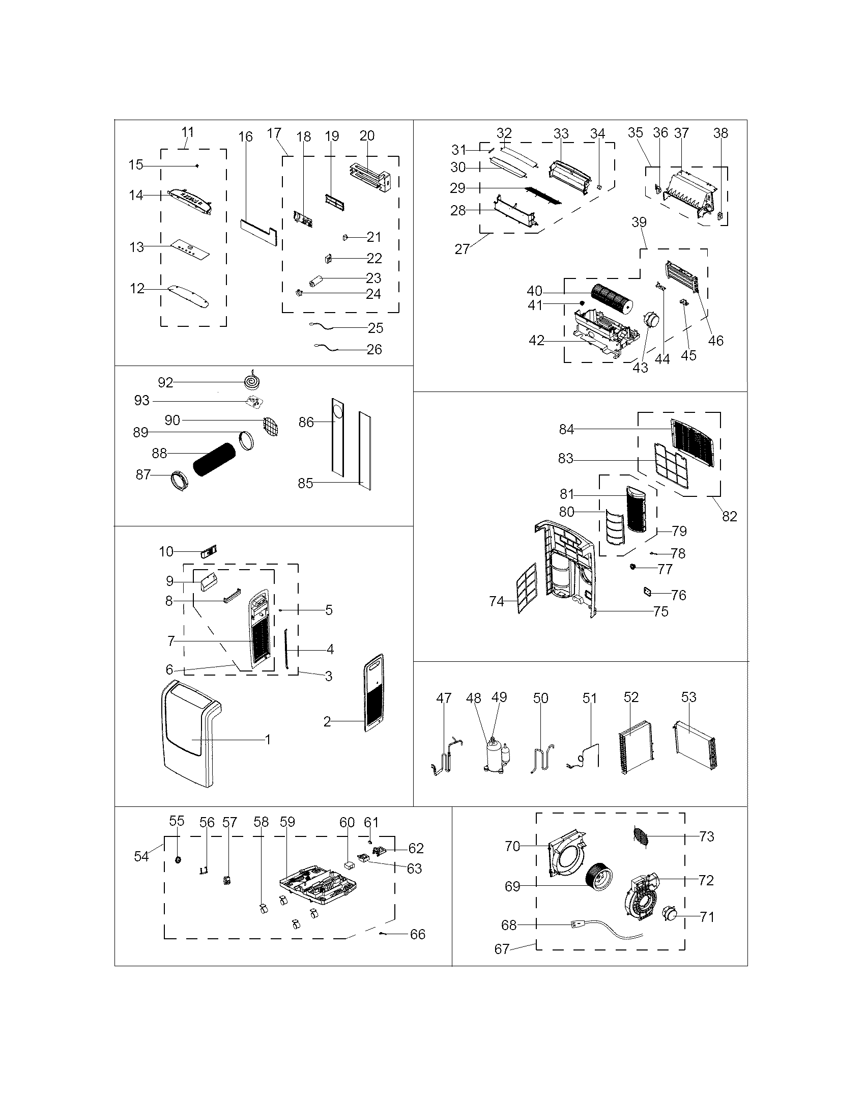 Recommended spare parts