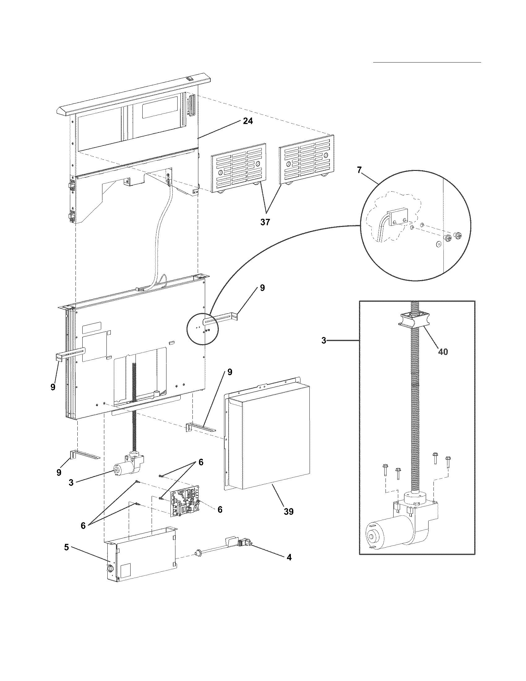 Body/motor parts
