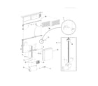 Electrolux EI36DD10KSA body/motor parts diagram