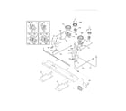 Electrolux E30DF7CGPS5 burner diagram