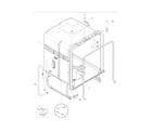 Frigidaire FGBD2445NB1A tub diagram