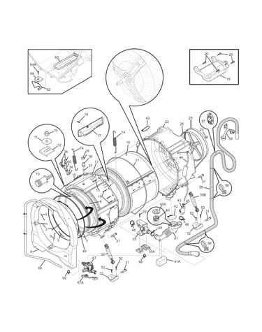 Motor/tub