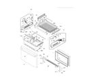 Electrolux EI23BC65KS3 freezer drawer - basket diagram