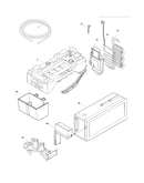 Fresh food ice maker