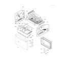 Electrolux EI23BC30KW1 freezer drawer - basket diagram