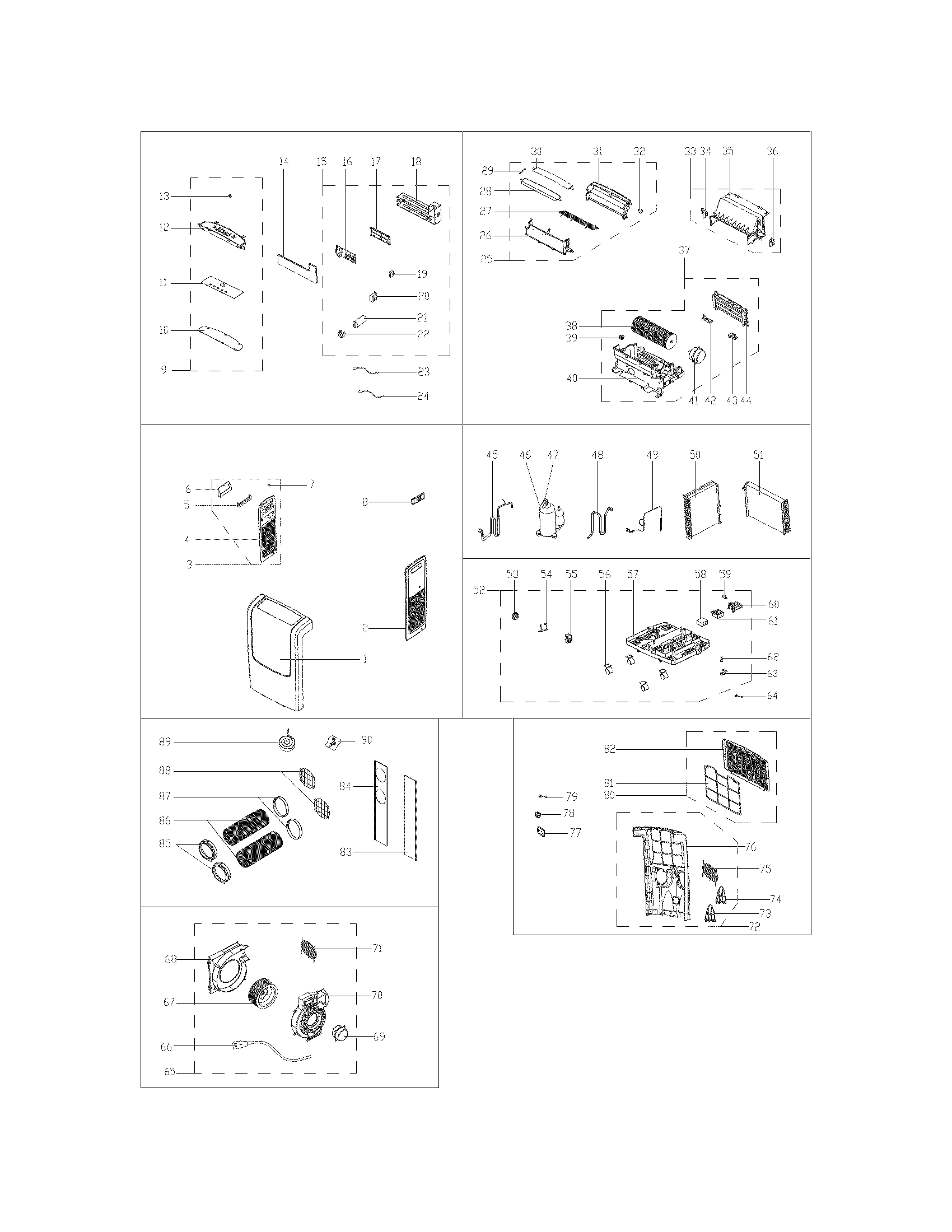 Recommended spare parts
