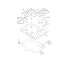 Kenmore 79032424902 cook top diagram