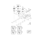 Kenmore 79032422902 burners diagram