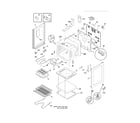 Frigidaire CFEF3014LWD body diagram