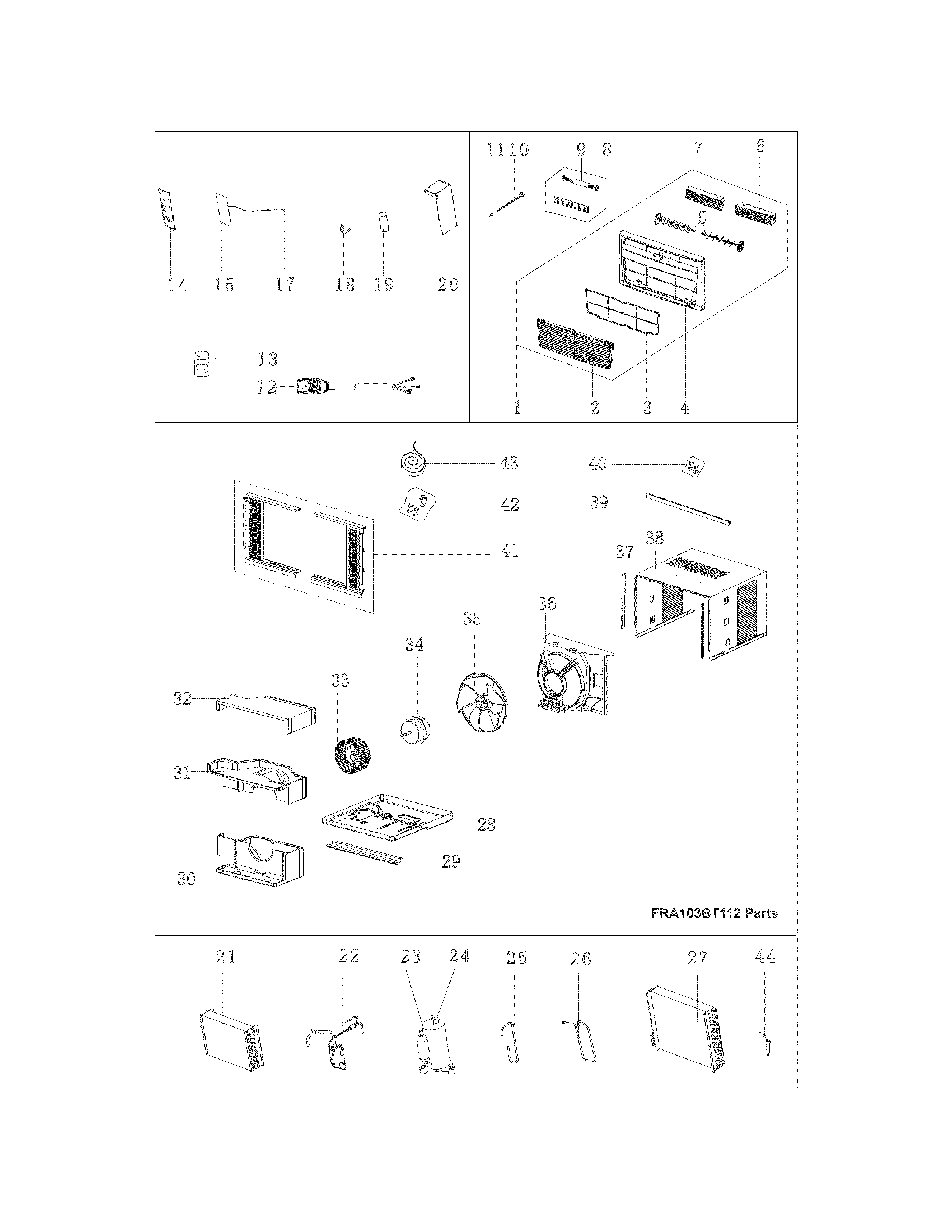 Recommended spare parts