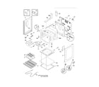 Frigidaire LFEF3017LSD body diagram