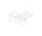 Frigidaire FGHD2465NF1A control panel diagram