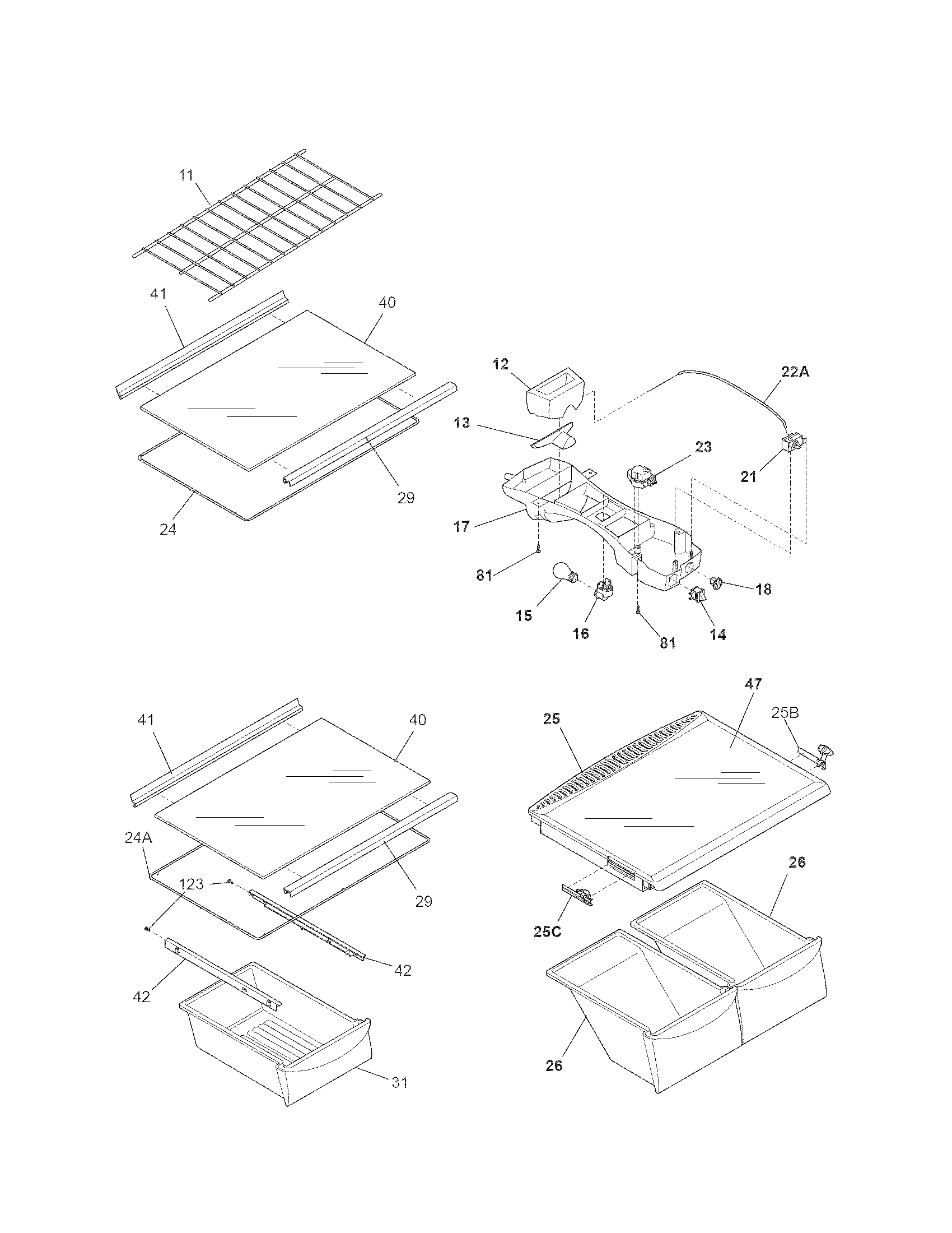 Shelves