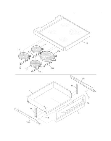 Top/drawer