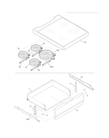 Top/drawer