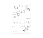 Frigidaire LRA107CV110 recommended spare parts diagram