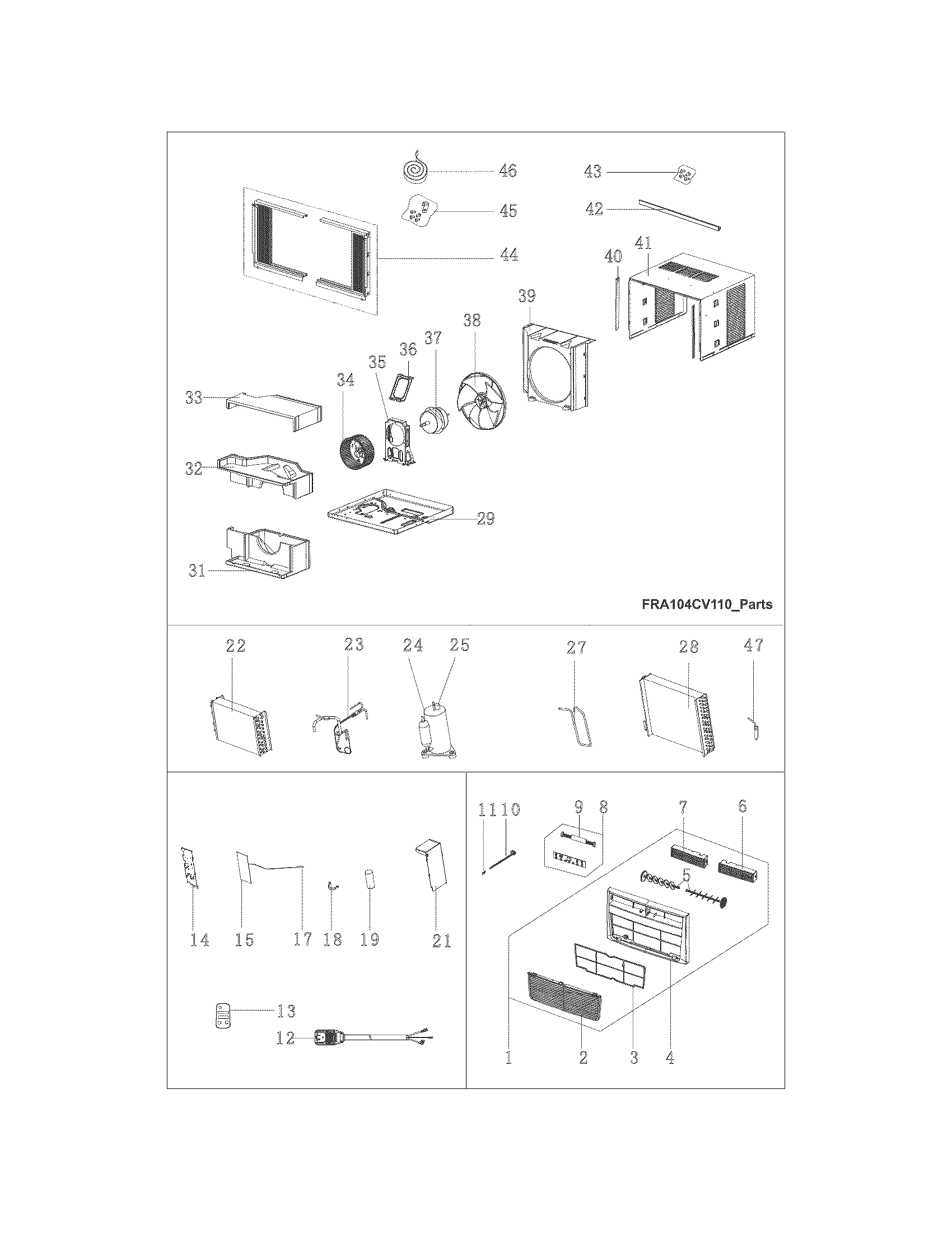 Recommended spare parts