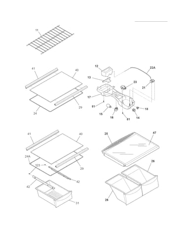 Shelves
