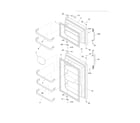 Frigidaire FFTR1814LBA doors diagram