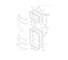 Frigidaire FFHT2117LB5 doors diagram