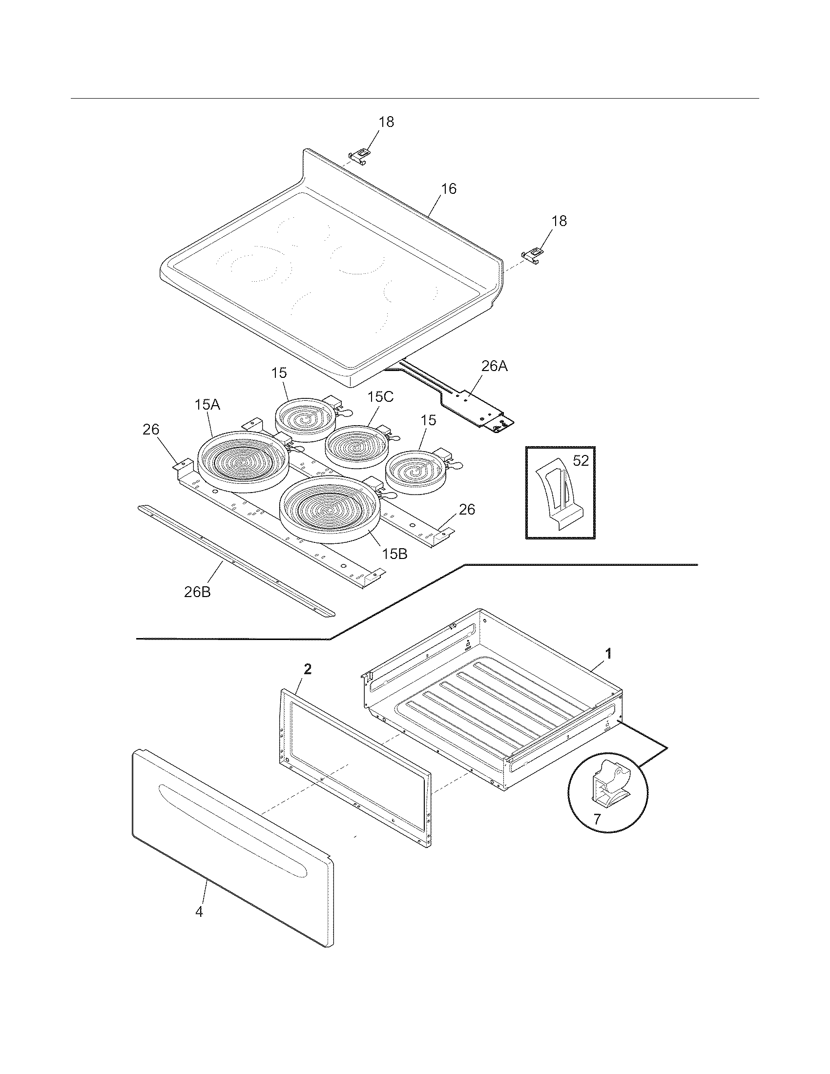Top/drawer