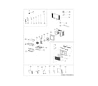 Frigidaire FRA122CV111 recommended spare parts diagram