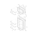 Kenmore 2536172201B doors diagram