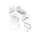 Electrolux EI23BC30KB2 freezer drawer, baskets diagram