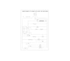Frigidaire FFTR1513LWA wiring schematic diagram