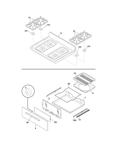 Top/drawer