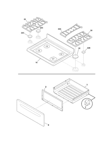 Top/drawer